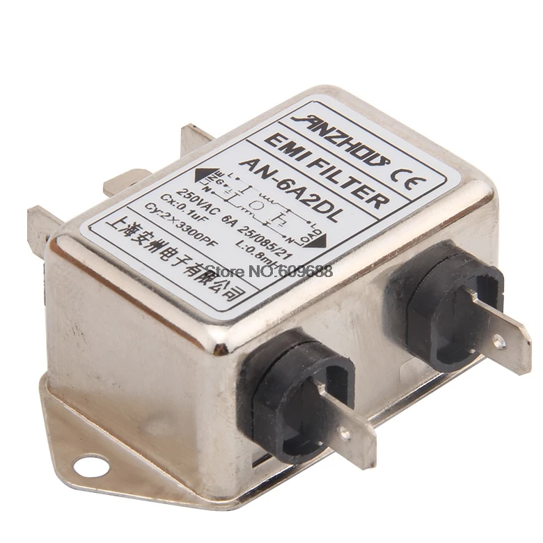

Фильтр электропитания EMI 3A 6A 10A