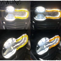 motorcycle led daytime running light cover for bmw r1200gs adv r1250gs lc adventure 2013 2014 2015 2016 2017 2018 2019 2020 2021