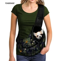 night tropical hawaii pattern fashion pet cat dog carrier messenger bag travel portable mesh messenger shoulder bags backpack