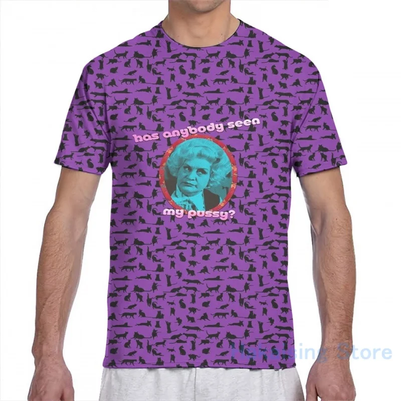 Футболка с принтом Mrs Slocombe для мужчин и женщин модный топ коротким рукавом