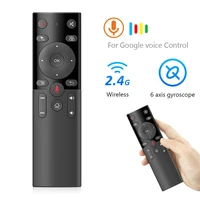 mini 2 4g wireless voice air mouse gyro remote control ir learning for android tv box one key access function
