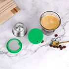 Обновленная новая богатая версия Crema для Nescafe Dolce Gusto фильтр многоразовая кофейная капсула из нержавеющей стали с тампером