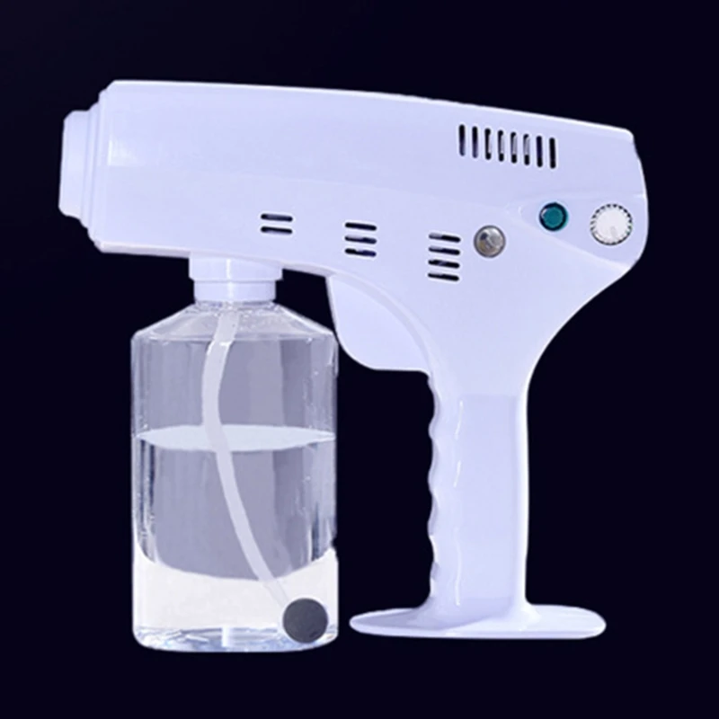 

Rechargeable Wireless Household Handheld Nano Atomizer Blue Ray Anion Sprayer T8DF