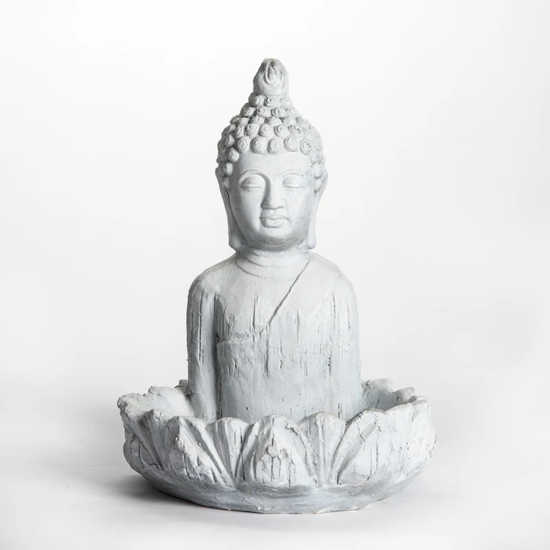 Керамический цветочный горшок Huadao Будды полипористое растение большого размера