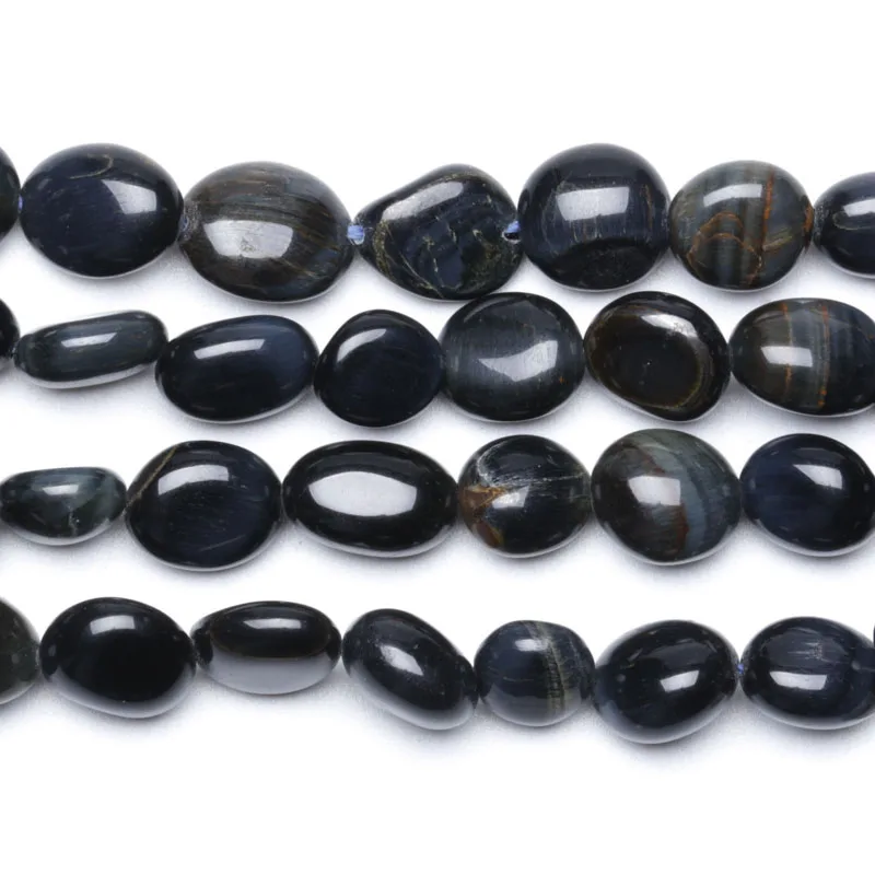 

Blue Tiger Natural Amorphous Jewelry Loose Beads 6x8MM 8x10MM Suitable For Jewelry Making DIY Bracelet Necklace