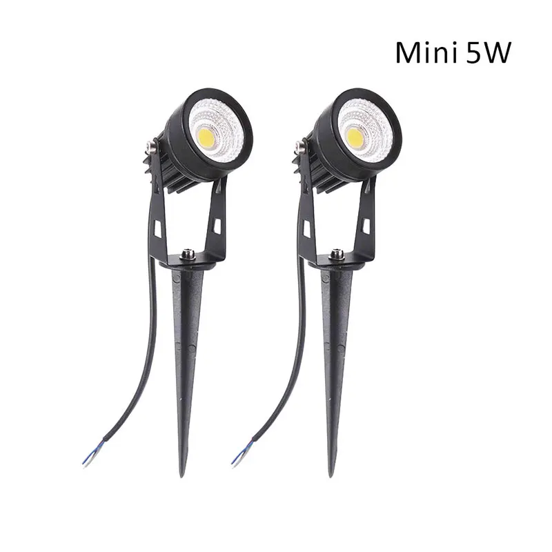 1 шт 12v 220v Светодиодный прожектор светильник 3W 5 Вт, 7 Вт, 9 Вт, 12 Вт, IP65 Светодиодный точечный светильник на открытом воздухе светильник ing затемнения потолочные светильник