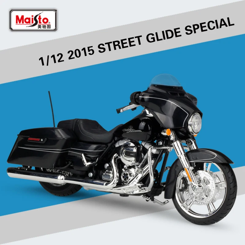 

1:12 2015 STREET GLIDE SPECIAL Maisto Model Car Metal Diecast Model Sport Race Motorcycle Model Motorbike For Collectible