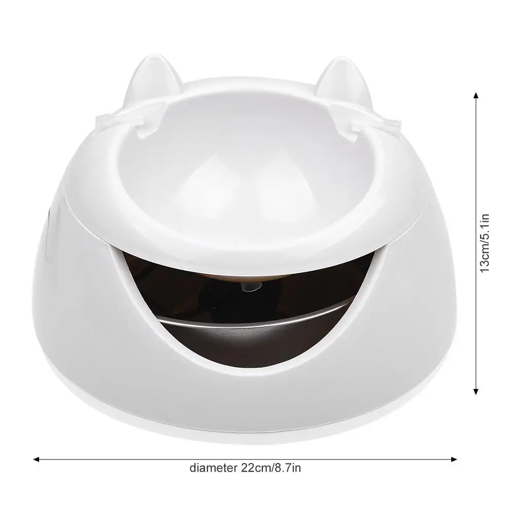 Автоматический светящийся водный фонтан для кошек и USB Электрический диспенсер