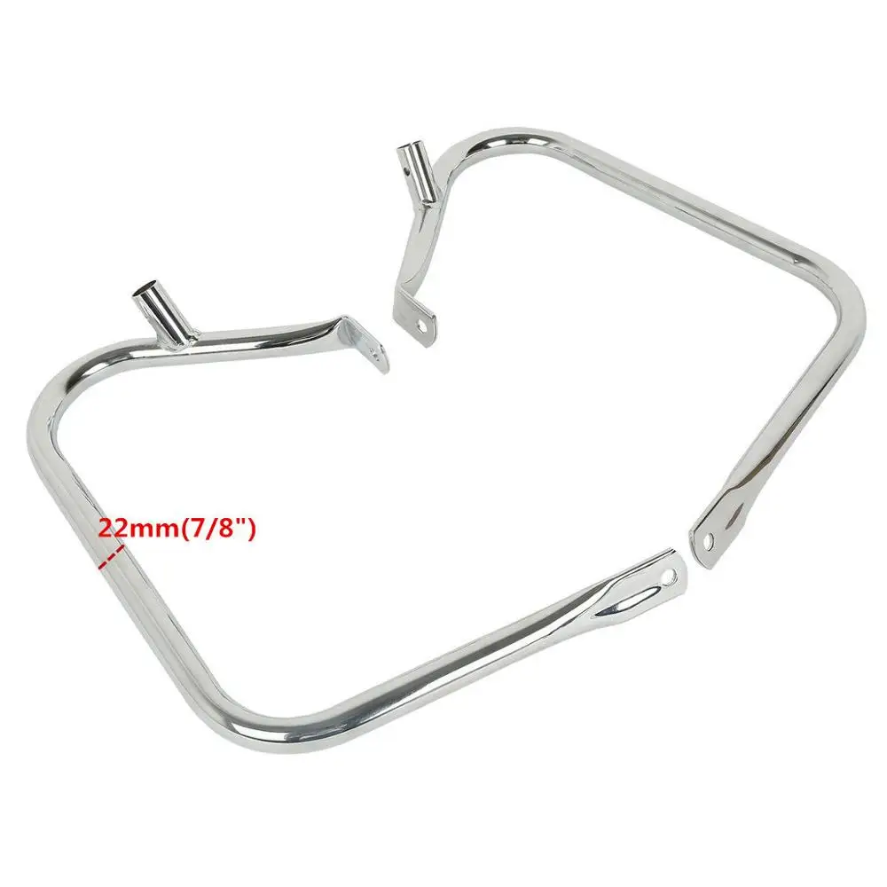 Сумки для мотоциклов стальной защитный Кронштейн Harley Touring Street Road Electra Glide 1997-2013 2008