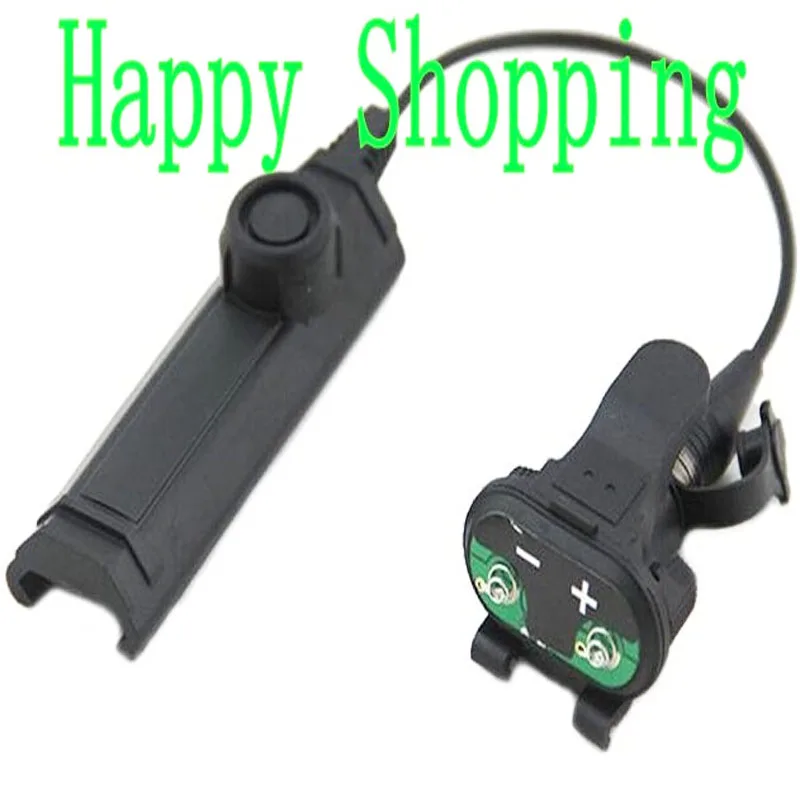 

Tactical Remote Dual Switch Assembly Tape Flashlight Switch Constant Momentary Control Fits X-Series X300 X400 Weapon Lights