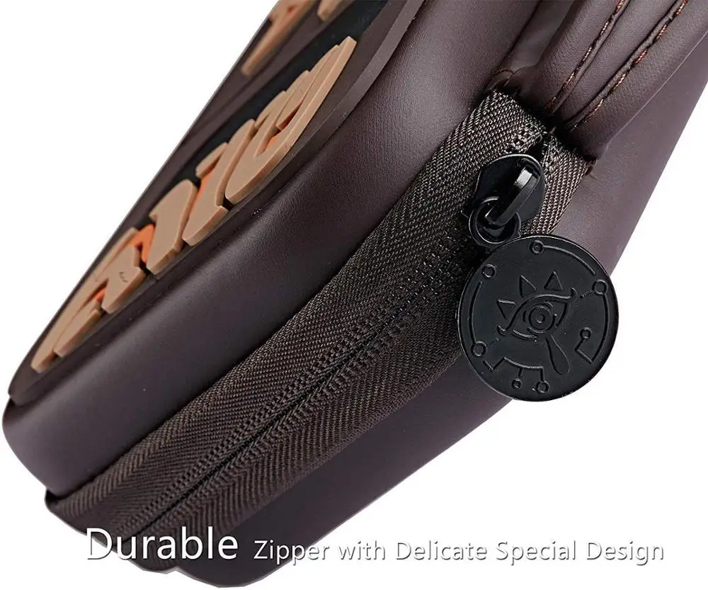 Чехол для переноски Zelda консоли Nintendo Switch и аксессуаров силиконовый Жесткий чехол