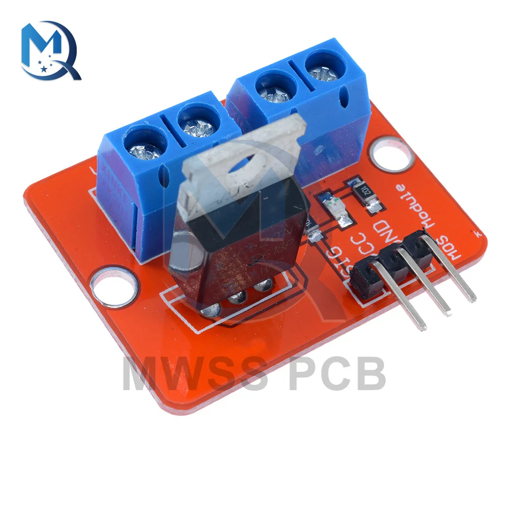 

10Pcs 3.3V 5V IRF520 Top Mosfet Button MOS Driver Module Power Dimming LED Digital Level For Arduino MCU ARM Raspberry Pi PWM