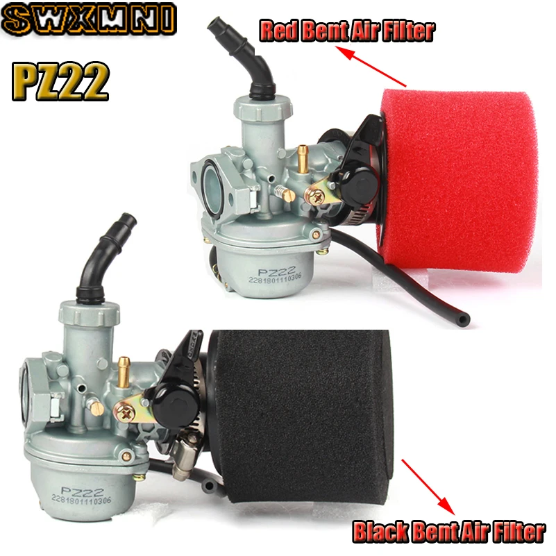 Карбюратор PZ22 22 мм с воздушным фильтром 38 для парка 125cc KAYO Apollo ESB XMoto Kandi/пыль/ATV