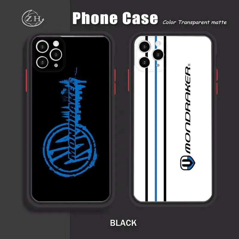

Reall Bicycle Brand MONDRAKER Phone Case Carcase Funda For Iphone Xr X Xs 6 7 8 11 12 Mini Plus Pro MaxMobile Shell Matte