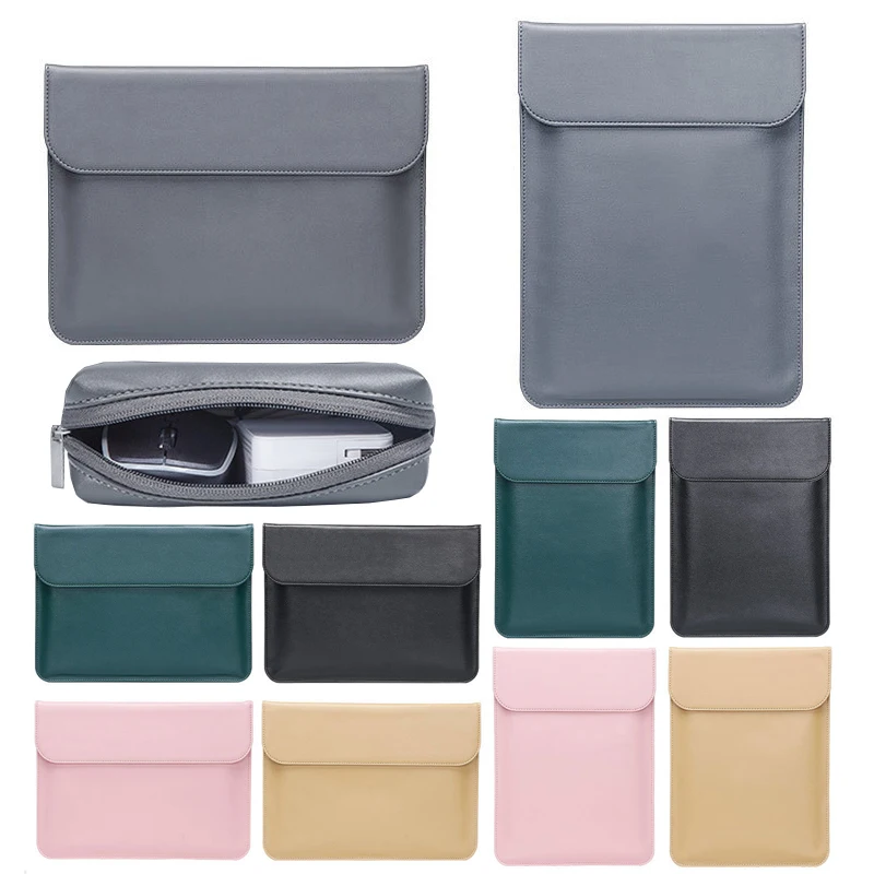 2020 новая водонепроницаемая тонкая сумка для ноутбука из искусственной кожи Macbook