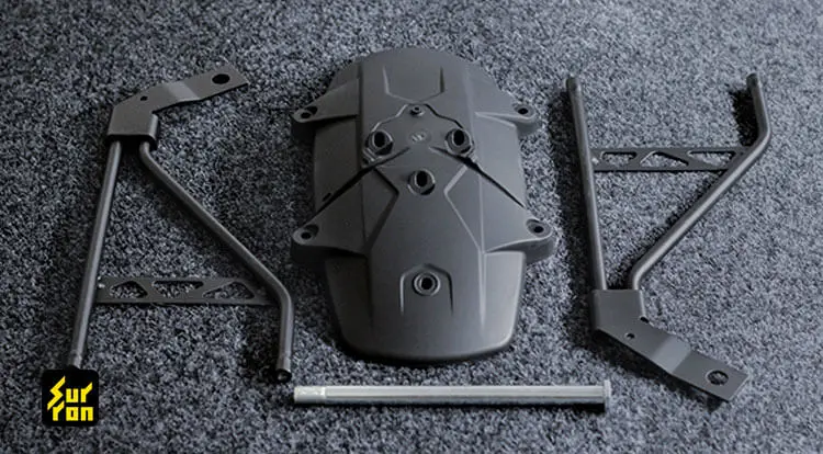 Подвесной светильник в виде пчелы, заднее крыло и задняя ось - Цвет: Rear fender and axle