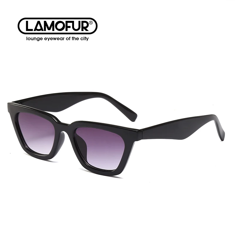 

LAMOFUR Brand Small Rectangle Sunglasses Women Vintage Design Square Sun Glasses Shades Female UV400 Óculos de sol feminino A20