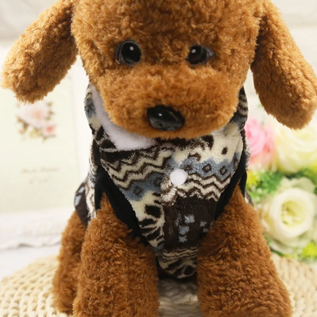Домашнее животное Кошка Собака Рождество снежинка зима теплая одежда платье утолщенная Одежда для собак Зима Французский бульдог одежда для домашних животных Собака