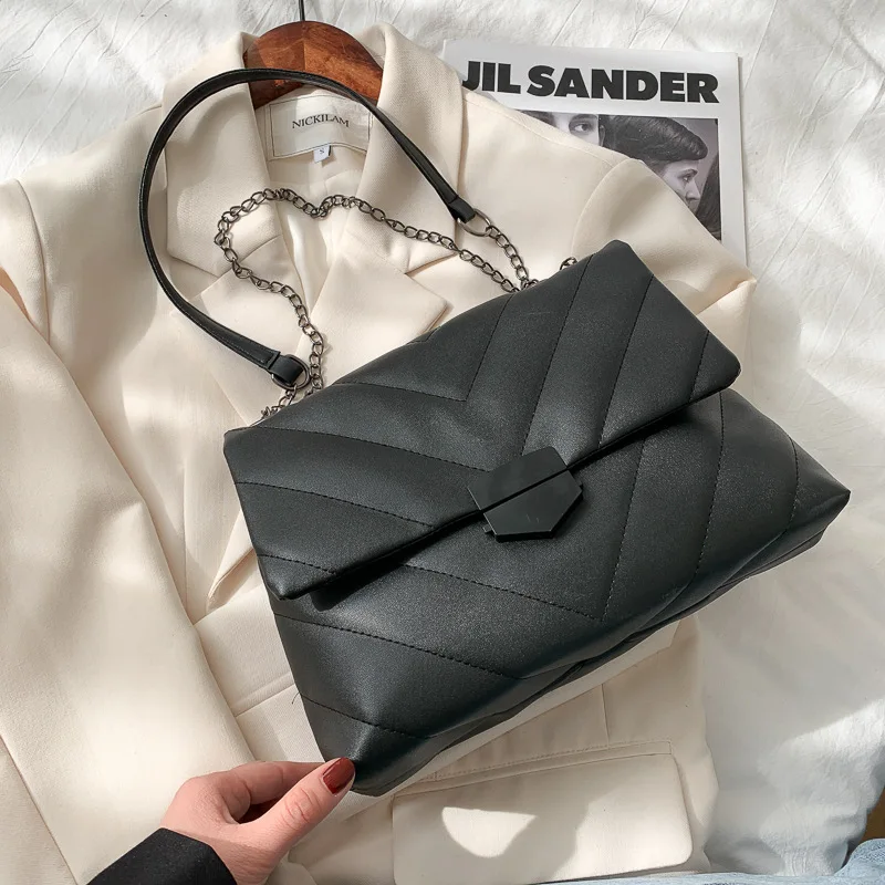 

PU Leather Crossbody Bags For Women 2021 Fashion Small Cross Body Brand Designer Lady Shoulder Bag Luxury Handbags