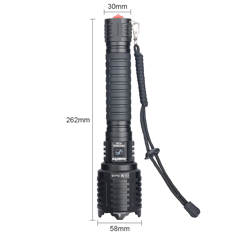 Online Linterna LED XHP110 De 16 Núcleos Más Brillante Y Linterna Potente, Linterna De Autodefensa Con Zoom, Recargable Por USB, Antorcha De Caza 26650