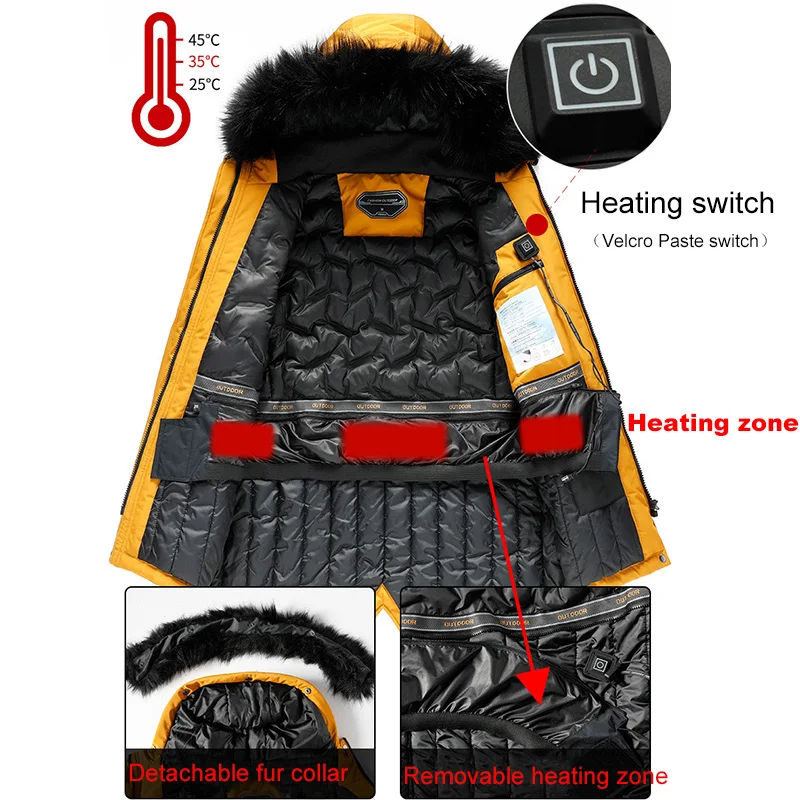 Зимняя водонепроницаемая лыжная куртка для мужчин и женщин толстое хлопковое