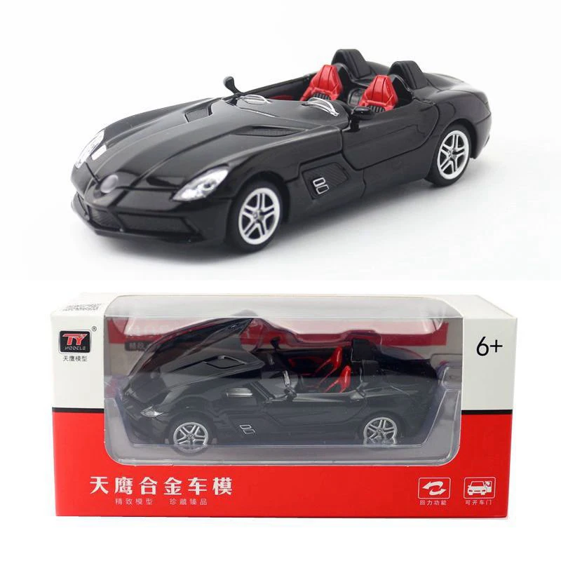HOMMAT Simulation 1:32 Scale SLR 2009 Sports Car Model Alloy Metal Diecast Toy Vehicle Kid Gift Toys For Boys Children | Игрушки и хобби