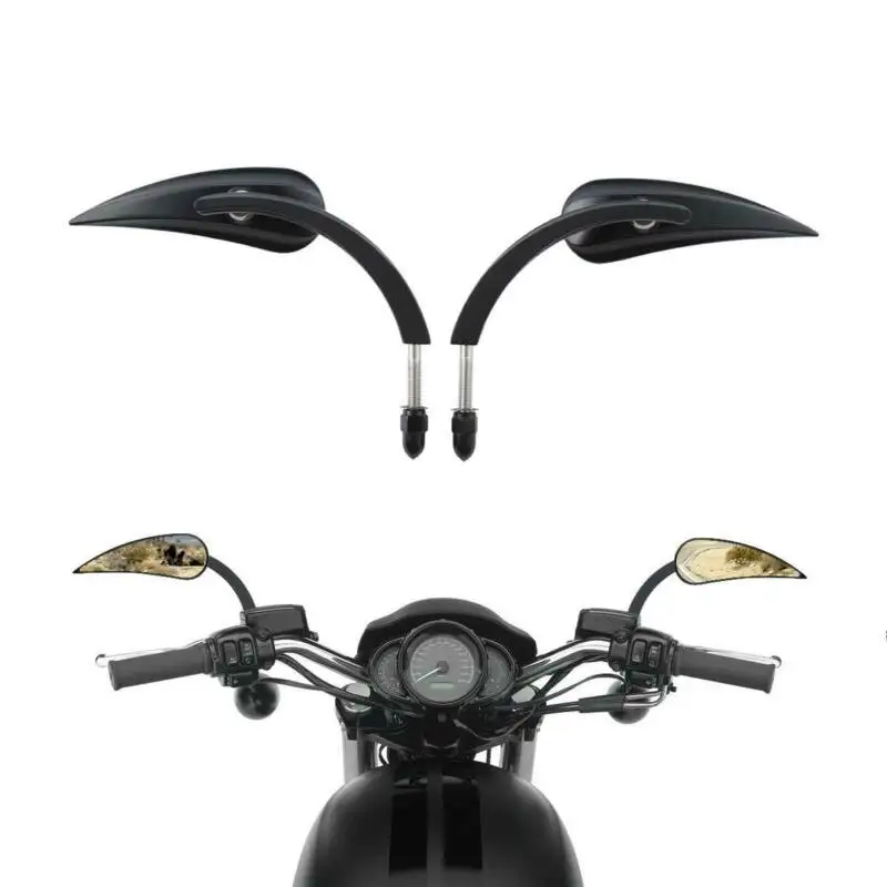 

8mm Rear View Mirror For Harley Sportster XL 1200 883 Dyna Fat Boy FXDF FXDL Softail Springer Heritage CVO Touring Street Glide