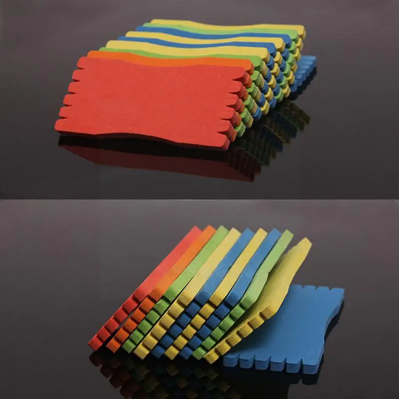 10pcs Fishing Line String Coil Foam Sponge Board Fish Winding Des Plate B1c7 Coiling R2o9 | Спорт и развлечения