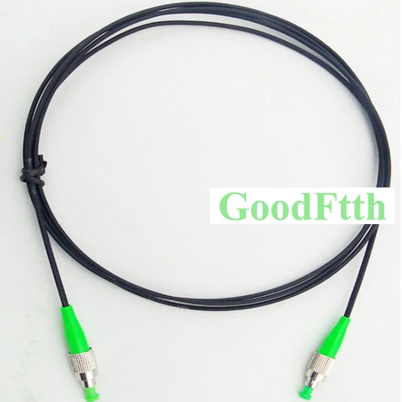 Кабель-переходник FC/APC-FC/APC SM G657a 1 core Black GoodFtth 1-15m | Мобильные телефоны и аксессуары