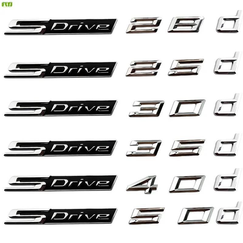 Автомобильные аксессуары топлива объемом Автомобильная Наклейка ABS для BMW X1 X2 X3 X4