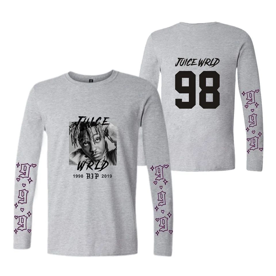 

Rapper Juice Wrld T Shirt Men/Women 2020 New Arrivals Fashion print T-shirt pop hip hop style cool Juice Wrld Tshirt Tee Clothes