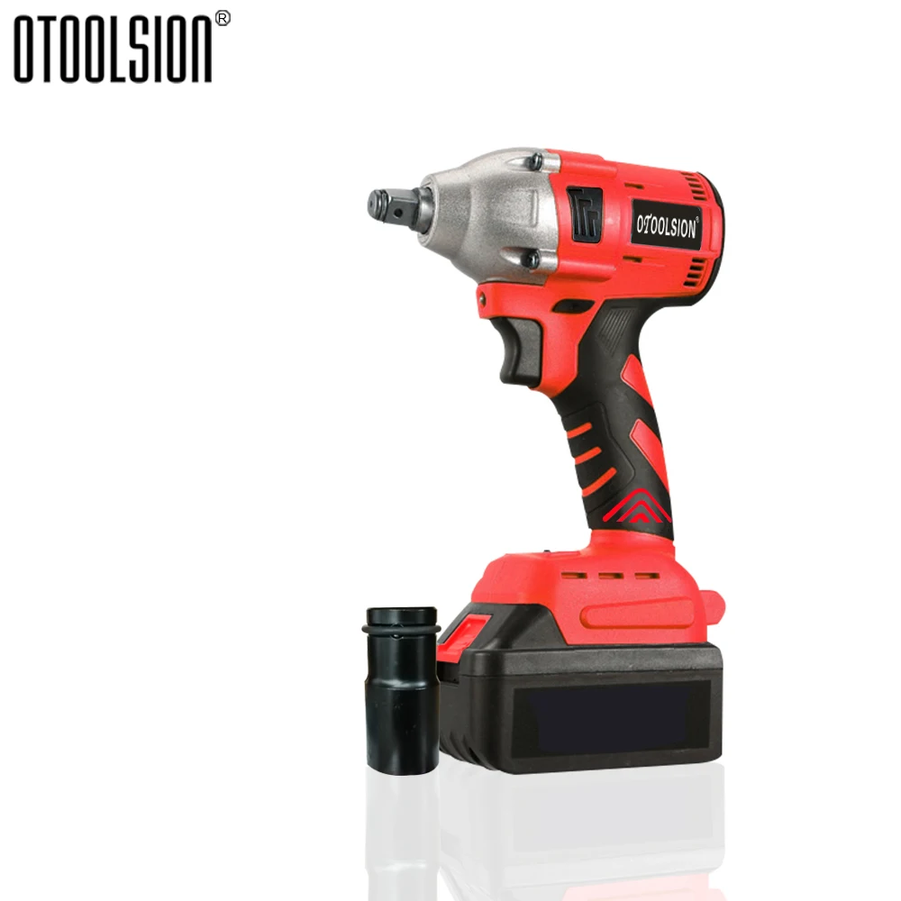 21V 320N.m Brushless Cordless Wrench 450W Powerful Electric Socket Impact 3000mAh Lithium-lon Battery Power Tools Kit | Инструменты