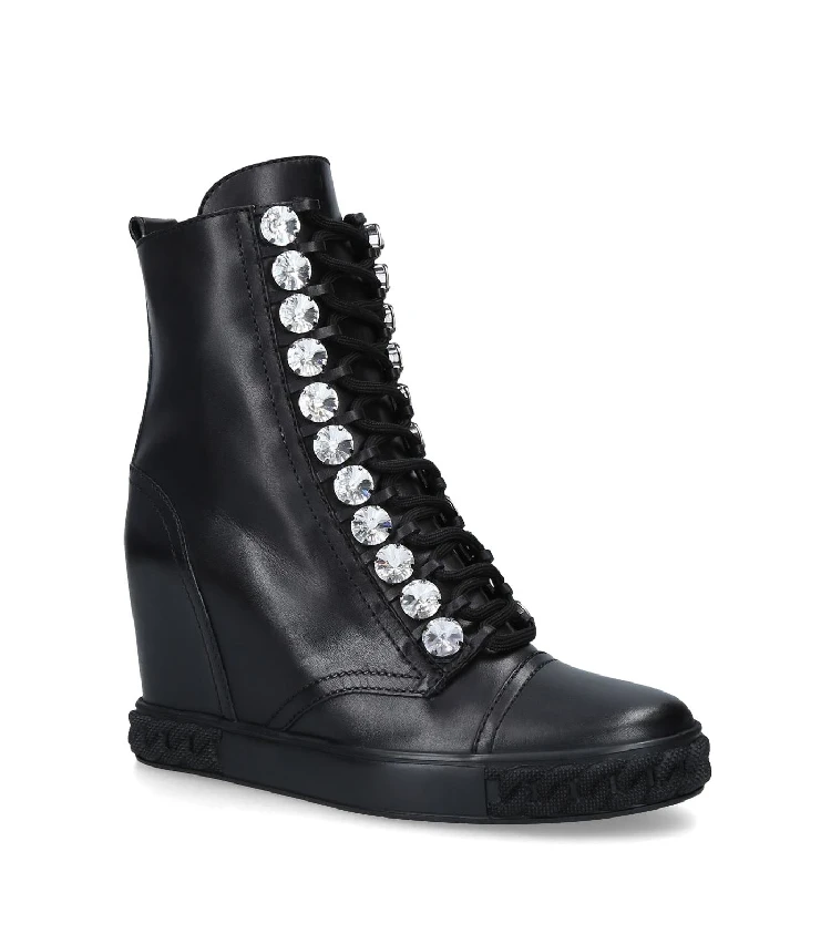 Женские кроссовки стразы на танкетке обувь высокой платформе женские