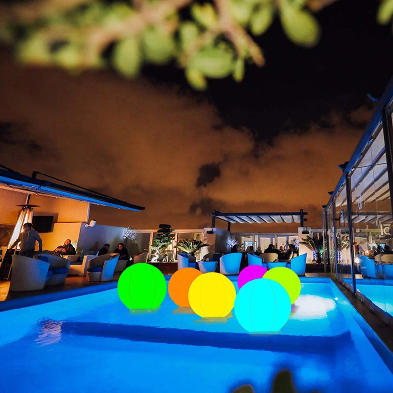 Светодиодный светящийся телефон 16 дюймов надувной светодиодный светильник