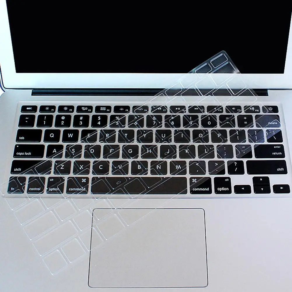 

Ультратонкий Прозрачный чехол для клавиатуры из ТПУ для нового MacBook Pro 14 дюймов 2021 M1 A2442/ MacBook Pro для 2021 M1 Max A2485 чехол для клавиатуры