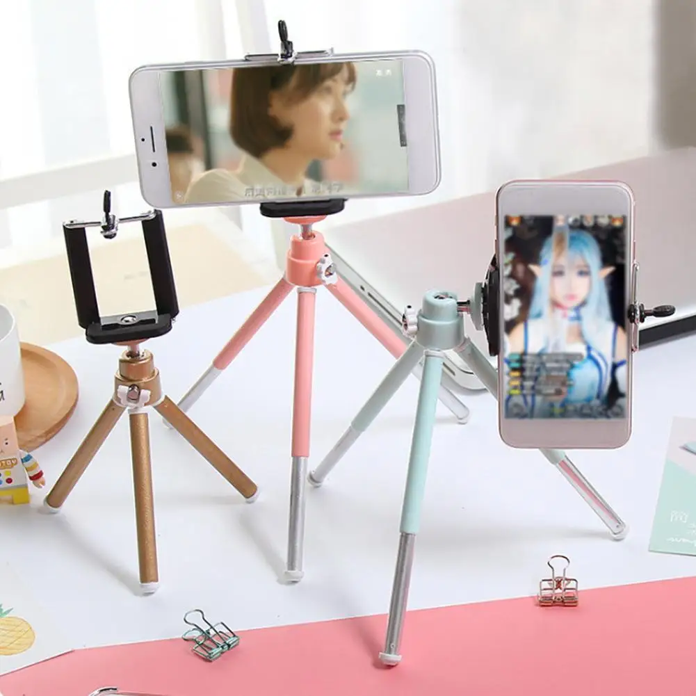 Держатель телефона клипса камера фотография Телескопический штатив держатель