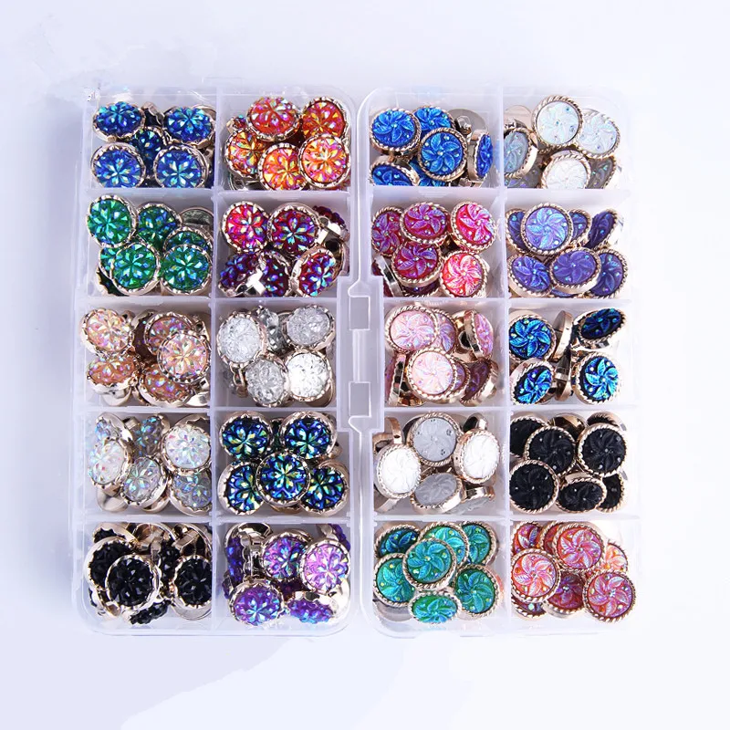 100 шт. декоративные круглые пуговицы для свитера кардигана|Пуговицы| |