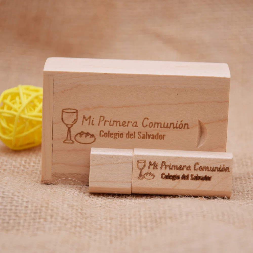 USB флеш накопитель деревянный под заказ 16/32/64 ГБ 2 0 дюйма|USB флэш-накопители| |