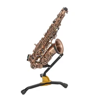 alto tenor saxophone stand foldable portable sax tripod metal holder for alto tenor sax woodwind instrument parts accessories