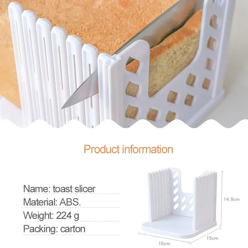 1pcs Professional Bread Loaf Toast Cutter Slicer Slicing Cutting Guide Mold Maker Kitchen Tool | Дом и сад