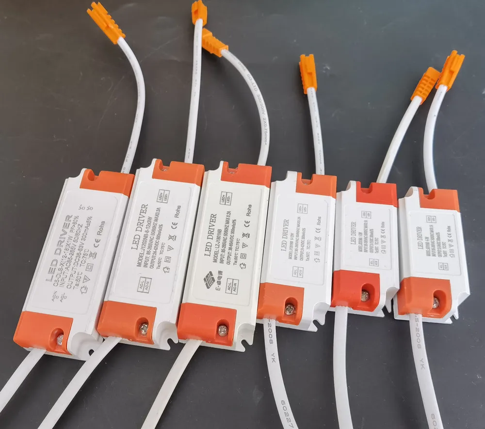 300mA 600mA 900mA для Светодиодный bulb1W 3 Вт 4 7 8 12 24 36 драйвер Трансформатор Питание