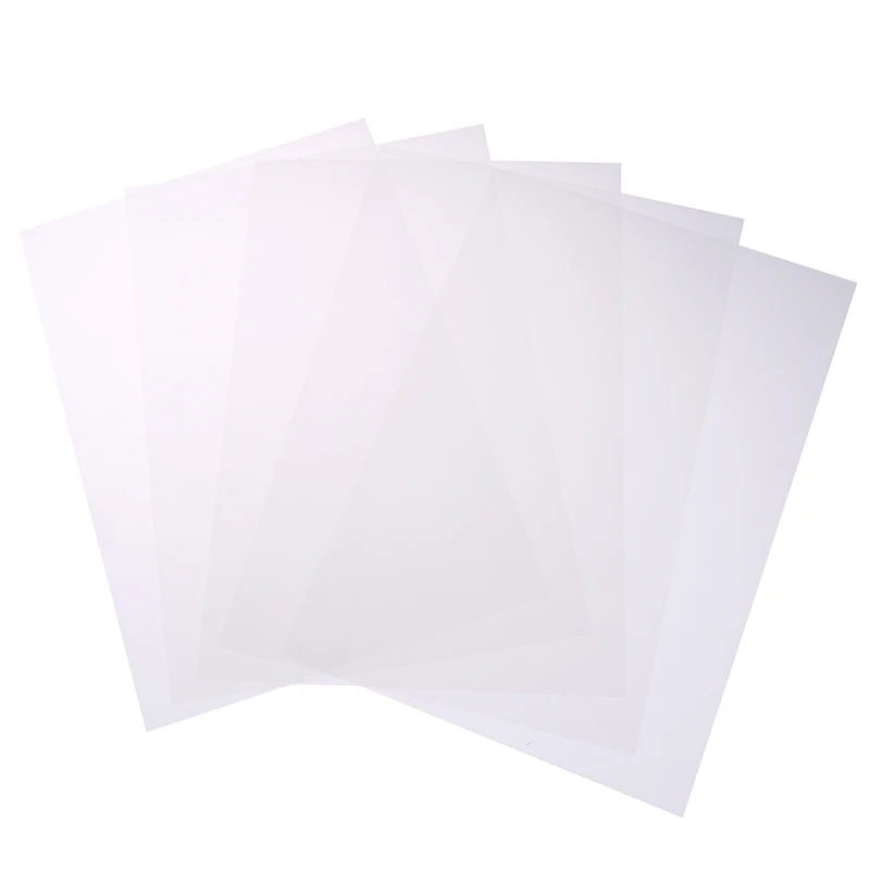 5 шт A4A3 струйная лазерная печать прозрачная пленка Фотографическая для печатных
