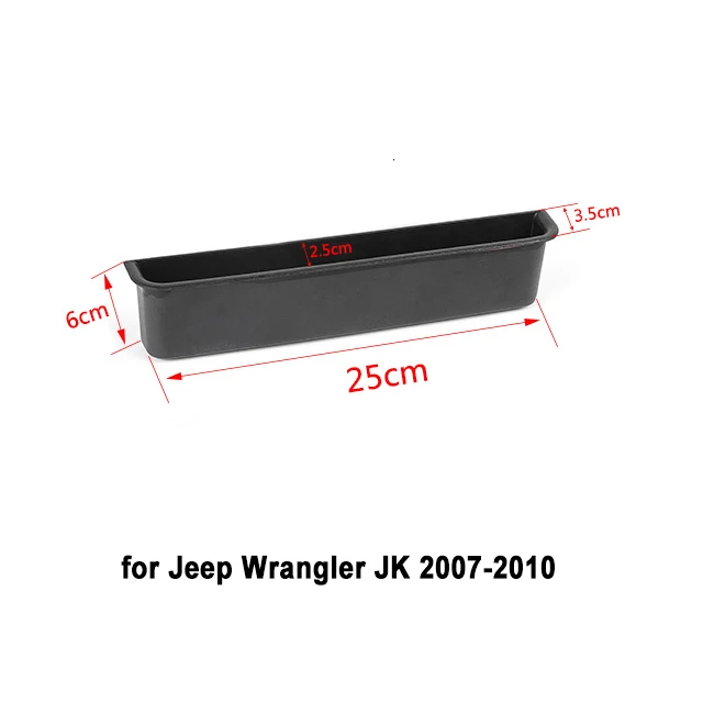 2007-2010 MOPAI подставка для автомобиля Jeep JK, пассажирский подлокотник, коробка для хранения, органайзер, лоток для Jeep Wrangler JK 2007-, аксессуары - Название цвета: 2007-2010