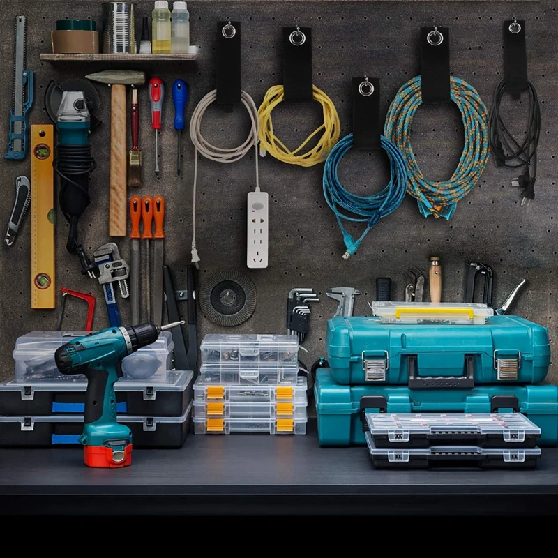

Heavy-Duty Storage Belt 20 Extension Cord Organizer Hook-And-Loop Belt, Holder Organizer, Hose Hose, Shop, Garage Organizer and