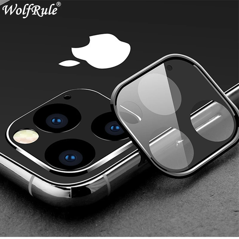 Защитная пленка для объектива iphone 11 Pro закаленное стекло полностью металлическое