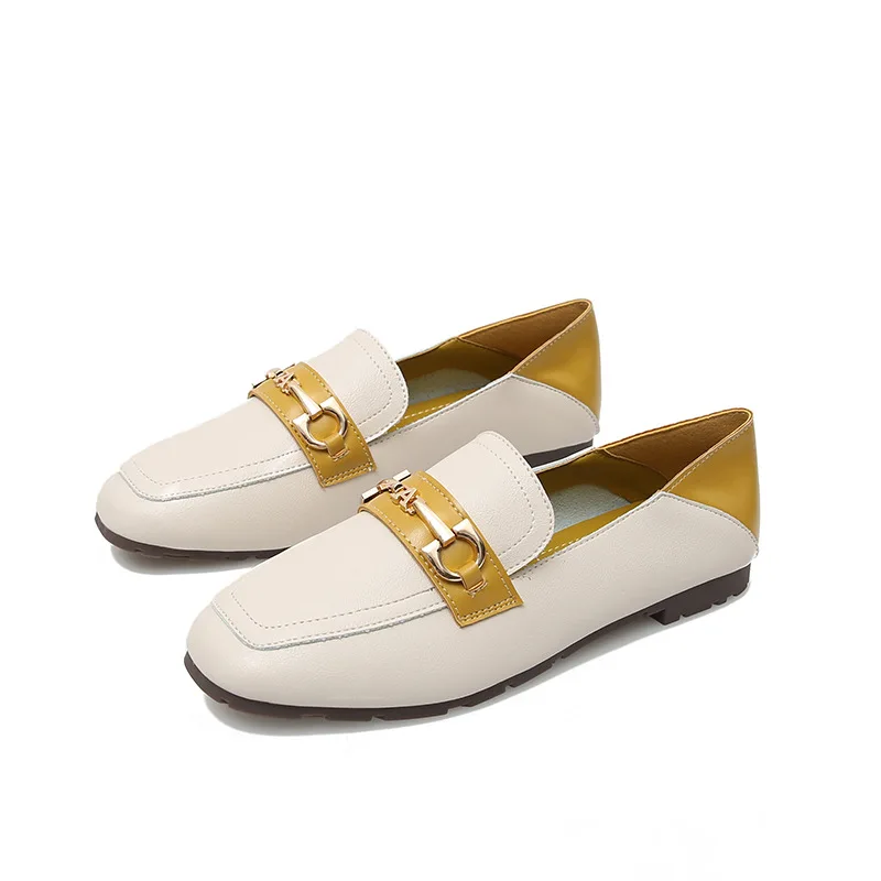 2020 Large Size Women Flats Shoes Lady Slip On Loafers Sweet Bow Casual Leather Slipper Comfortable Driving | Обувь