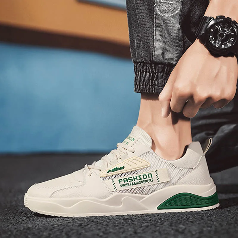 

Кроссовки мужские легкие на шнуровке, дышащие Сникерсы для тенниса, повседневная спортивная обувь для бега и баскетбола, легкие, Нескользящ...