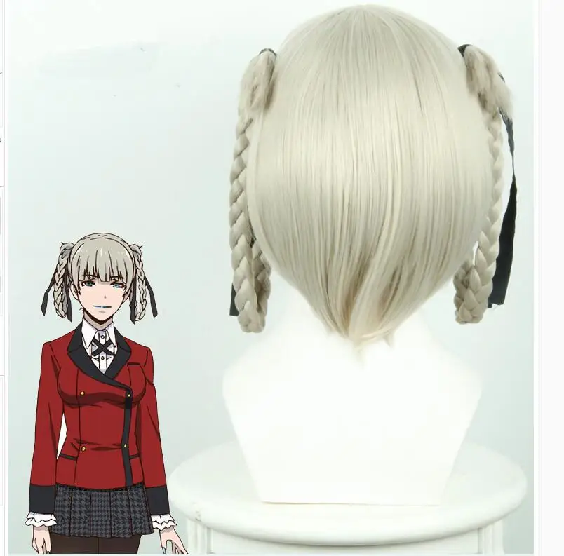 Парик для косплея аниме Kakegurui Player компульсивный момобами кирари женский парик