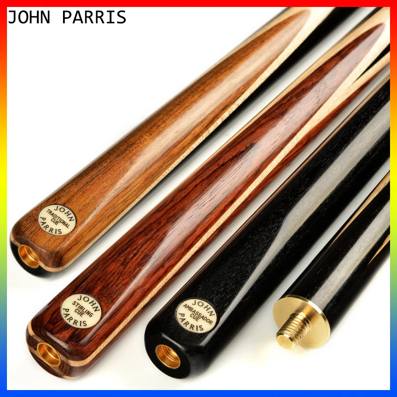 

JOHN PARRIS Billar Snooker Cue 3/4, разделенный наконечник 9-10 мм, профессиональный песочный вал из черного дерева, бильярдный стол с отличными подарками
