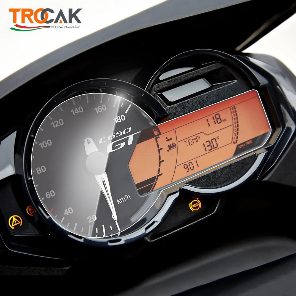 

2PCS Motorcycle Cluster Scratch Protection Film Cluster Screen Protector Instrument For BMW C650GT 2012 2013 2014 2015 2016